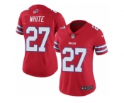 Women Nike Buffalo Bills #27 TreDavious White Limited Red Rush Vapor Untouchable NFL Jersey Women Nike Buffalo Bills #27 TreDavious White Limited Red Rush Vapor Untouchable NFL Jersey
