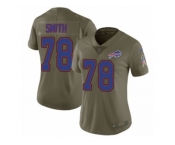 Women Nike Buffalo Bills #78 Bruce Smith Limited Olive 2017 Salute to Service NFL Jersey Women Nike Buffalo Bills #78 Bruce Smith Limited Olive 2017 Salute to Service NFL Jersey