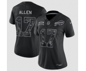 Women's Buffalo Bills #17 Josh Allen Black 2026 F.U.S.E. Salute to Service Limited Stitched Football Jersey Women's Buffalo Bills #17 Josh Allen Black 2026 F.U.S.E. Salute to Service Limited Stitched Football Jersey