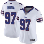 Women's Buffalo Bills #97 Joey Bosa White 2025 Vapor Stitched Football Jersey