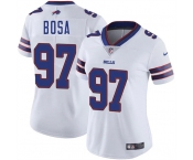 Women's Buffalo Bills #97 Joey Bosa White 2025 Vapor Stitched Football Jersey