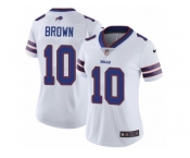 Women's Nike Buffalo Bills #10 Corey Brown Vapor Untouchable Limited White NFL Jersey