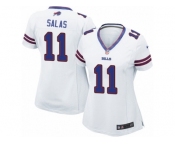 Women's Nike Buffalo Bills #11 Greg Salas Limited White NFL Jersey