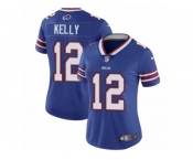 Women's Nike Buffalo Bills #12 Jim Kelly Vapor Untouchable Limited Royal Blue Team Color NFL Jersey