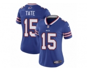 Women's Nike Buffalo Bills #15 Brandon Tate Vapor Untouchable Limited Royal Blue Team Color NFL Jersey