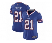 Women's Nike Buffalo Bills #21 Jordan Poyer Vapor Untouchable Limited Royal Blue Team Color NFL Jersey