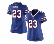 Women's Nike Buffalo Bills #23 Micah Hyde Limited Royal Blue Team Color NFL Jersey Women's Nike Buffalo Bills #23 Micah Hyde Limited Royal Blue Team Color NFL Jersey