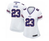 Women's Nike Buffalo Bills #23 Micah Hyde Limited White NFL Jersey Women's Nike Buffalo Bills #23 Micah Hyde Limited White NFL Jersey