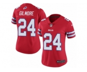Women's Nike Buffalo Bills #24 Stephon Gilmore Limited Red Rush NFL Jersey