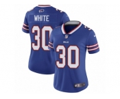 Women's Nike Buffalo Bills #30 Corey White Vapor Untouchable Limited Royal Blue Team Color NFL Jersey