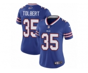 Women's Nike Buffalo Bills #35 Mike Tolbert Vapor Untouchable Limited Royal Blue Team Color NFL Jersey