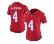 Women's Nike Buffalo Bills #4 Stephen Hauschka Limited Red Rush NFL Jersey