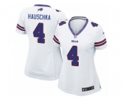 Women's Nike Buffalo Bills #4 Stephen Hauschka Limited White NFL Jersey Women's Nike Buffalo Bills #4 Stephen Hauschka Limited White NFL Jersey