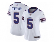 Women's Nike Buffalo Bills #5 Tyrod Taylor Vapor Untouchable Limited White NFL Jersey Women's Nike Buffalo Bills #5 Tyrod Taylor Vapor Untouchable Limited White NFL Jersey