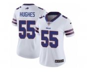 Women's Nike Buffalo Bills #55 Jerry Hughes Vapor Untouchable Limited White NFL Jersey