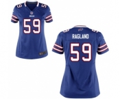 Women's Nike Buffalo Bills #59 Reggie Ragland Royal Blue Team Color NFL Jersey