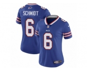 Women's Nike Buffalo Bills #6 Colton Schmidt Vapor Untouchable Limited Royal Blue Team Color NFL Jersey