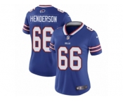 Women's Nike Buffalo Bills #66 Seantrel Henderson Vapor Untouchable Limited Royal Blue Team Color NFL Jersey