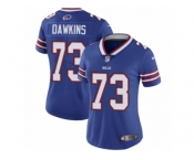 Women's Nike Buffalo Bills #73 Dion Dawkins Vapor Untouchable Limited Royal Blue Team Color NFL Jersey