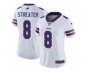 Women's Nike Buffalo Bills #8 Rod Streater White Vapor Untouchable Limited Player NFL Jersey