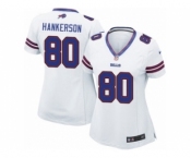 Women's Nike Buffalo Bills #80 Leonard Hankerson Limited White NFL Jersey