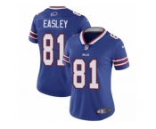 Women's Nike Buffalo Bills #81 Marcus Easley Vapor Untouchable Limited Royal Blue Team Color NFL Jersey