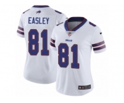 Women's Nike Buffalo Bills #81 Marcus Easley Vapor Untouchable Limited White NFL Jersey