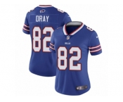 Women's Nike Buffalo Bills #82 Jim Dray Vapor Untouchable Limited Royal Blue Team Color NFL Jersey