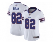 Women's Nike Buffalo Bills #82 Jim Dray Vapor Untouchable Limited White NFL Jersey