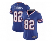 Women's Nike Buffalo Bills #82 Logan Thomas Royal Blue Team Color Vapor Untouchable Limited Player NFL Jersey