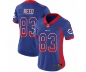 Women's Nike Buffalo Bills #83 Andre Reed Limited Royal Blue Rush Drift Fashion NFL Jersey