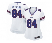 Women's Nike Buffalo Bills #84 Nick O'Leary Limited White NFL Jersey