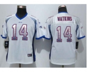 nike women nfl jerseys buffalo bills #14 watkins white[Elite drift fashion][watkins]