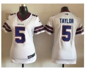 nike women nfl jerseys buffalo bills #5 taylor white[nike]