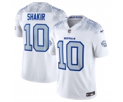 Youth Buffalo Bills #10 Khalil Shakir White 2025 F.U.S.E. “Rivalries” Vapor Untouchable Stitched Football Jersey Youth Buffalo Bills #10 Khalil Shakir White 2025 F.U.S.E. “Rivalries” Vapor Untouchable Stitched Football Jersey