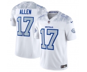 Youth Buffalo Bills #17 Josh Allen White 2025 F.U.S.E. “Rivalries” Vapor Untouchable Stitched Football Jersey Youth Buffalo Bills #17 Josh Allen White 2025 F.U.S.E. “Rivalries” Vapor Untouchable Stitched Football Jersey
