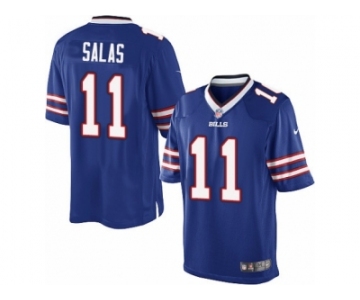 Youth Nike Buffalo Bills #11 Greg Salas Limited Royal Blue Team Color NFL Jersey