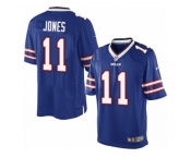 Youth Nike Buffalo Bills #11 Zay Jones Elite Royal Blue Team Color NFL Jersey