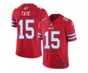 Youth Nike Buffalo Bills #15 Brandon Tate Limited Red Rush NFL Jersey