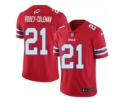 Youth Nike Buffalo Bills #21 Nickell Robey-Coleman Limited Red Rush NFL Jersey