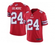 Youth Nike Buffalo Bills #24 Stephon Gilmore Limited Red Rush NFL Jersey