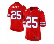 Youth Nike Buffalo Bills #25 LeSean McCoy Limited Red Rush NFL Jersey