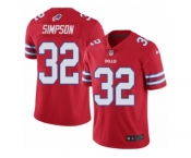 Youth Nike Buffalo Bills #32 O. J. Simpson Limited Red Rush NFL Jersey