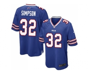 Youth Nike Buffalo Bills #32 O. J. Simpson Royal Blue Team Color Stitched NFL New Jersey