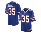 Youth Nike Buffalo Bills #35 Mike Gillislee Limited Royal Blue Team Color NFL Jersey
