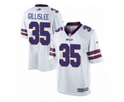 Youth Nike Buffalo Bills #35 Mike Gillislee Limited White NFL Jersey
