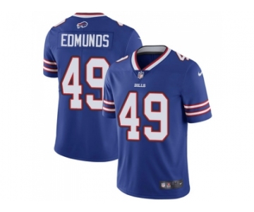 Youth Nike Buffalo Bills #49 Tremaine Edmunds Royal Blue Team Color Stitched NFL Vapor Untouchable Limited Jersey