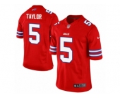 Youth Nike Buffalo Bills #5 Tyrod Taylor Limited Red Rush NFL Jersey