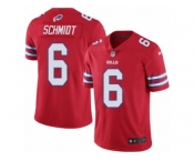 Youth Nike Buffalo Bills #6 Colton Schmidt Limited Red Rush NFL Jersey