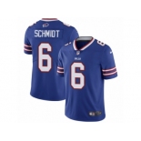 Youth Nike Buffalo Bills #6 Colton Schmidt Vapor Untouchable Limited Royal Blue Team Color NFL Jersey